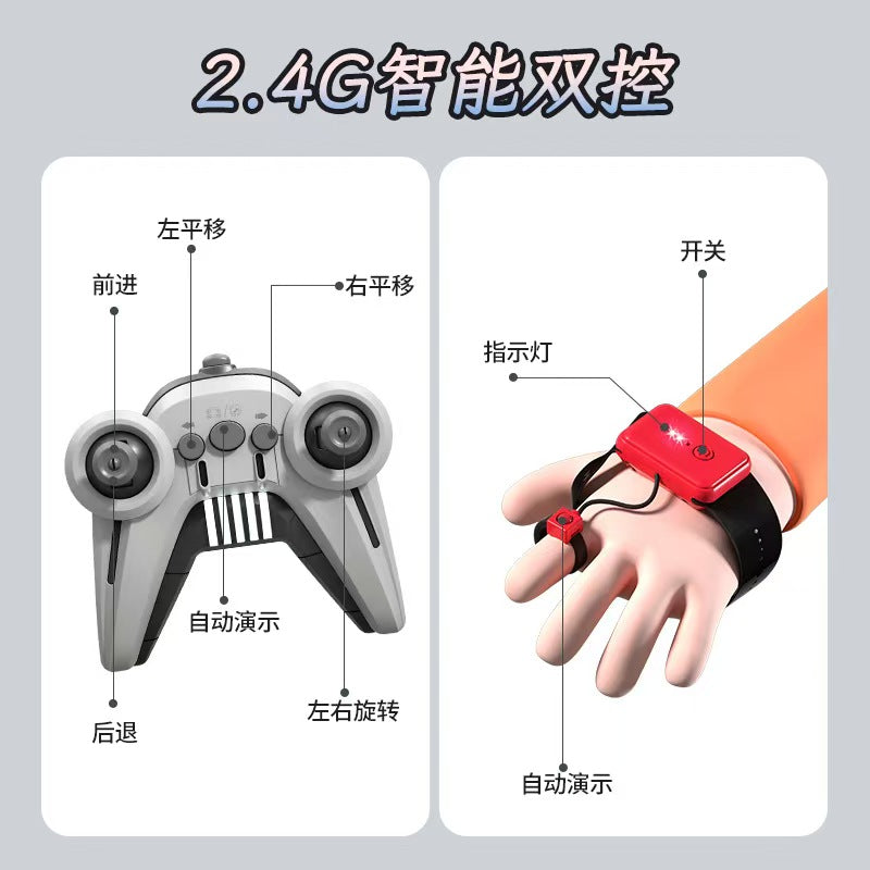 Rotation Remote Control Climbing Car 2.4G Remote Control 360-Degree Rotation Twisting Stunt Toy. CD-CT3 (China To Bangladesh Home Delivery)