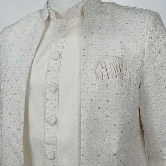 Classic Embroidered Sherwani for Wedding & Royal Occasion Wear | CD-WWS5