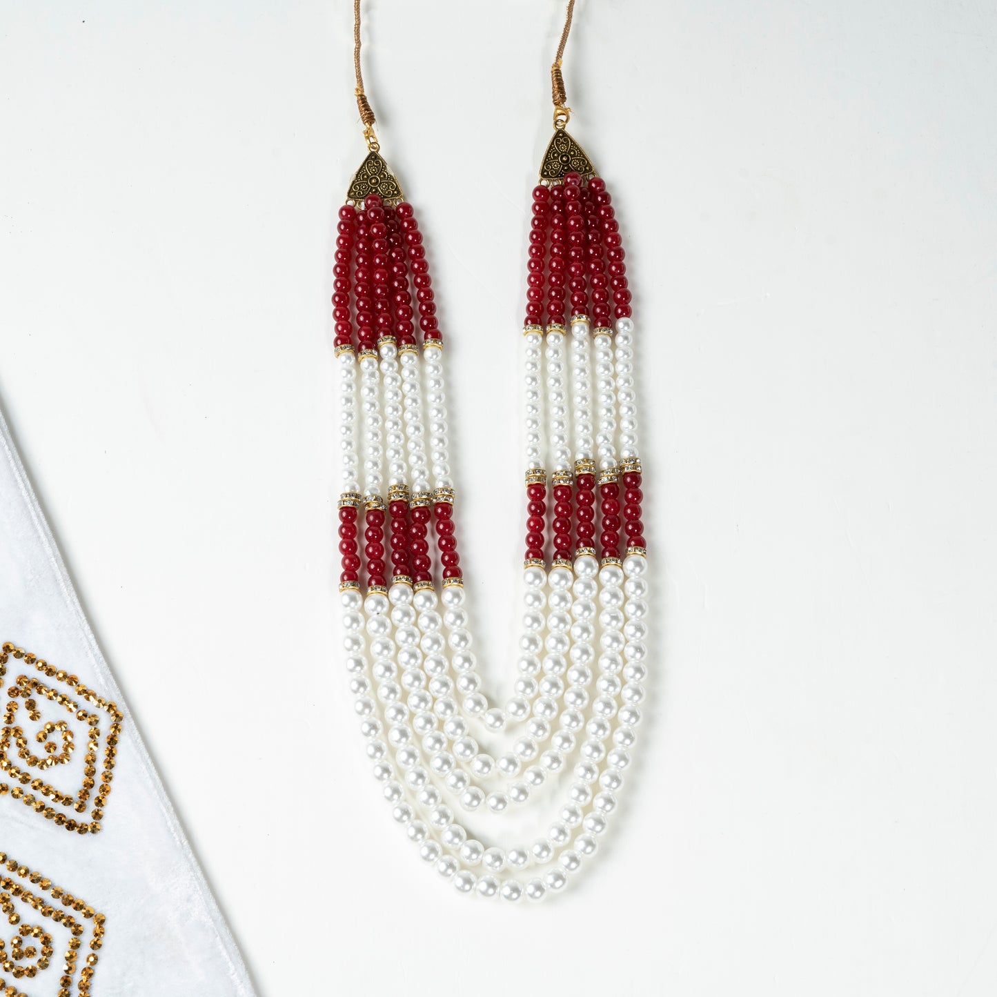 Multi-Layer Mala with Elegant Beadwork & Festive Style | CD-WRM5