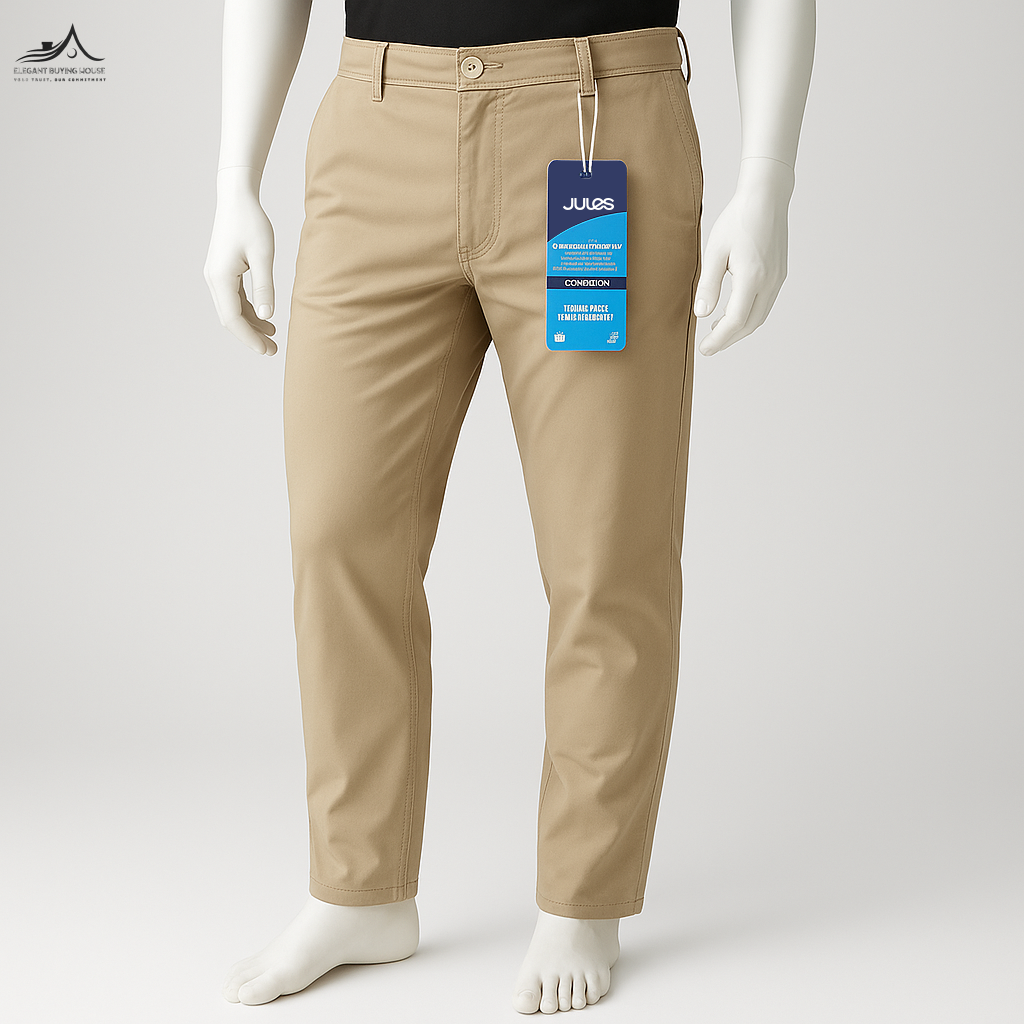 Men’s Premium Slim-Fit Chinos – 3 Classic Colors | Everyday Comfort & Smart Style| CD-PM4
