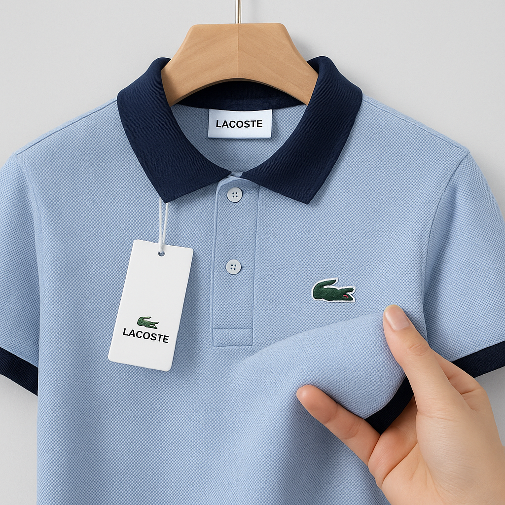 Timeless Contrast-Collar Premium Polo – Trio of Elegance| CD-MPP12