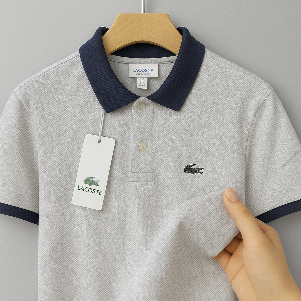 Timeless Contrast-Collar Premium Polo – Trio of Elegance| CD-MPP12