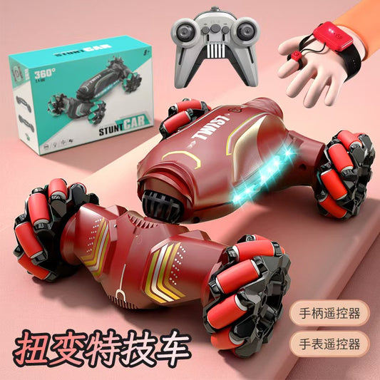 Rotation Remote Control Climbing Car 2.4G Remote Control 360-Degree Rotation Twisting Stunt Toy. CD-CT3 (China To Bangladesh Home Delivery)