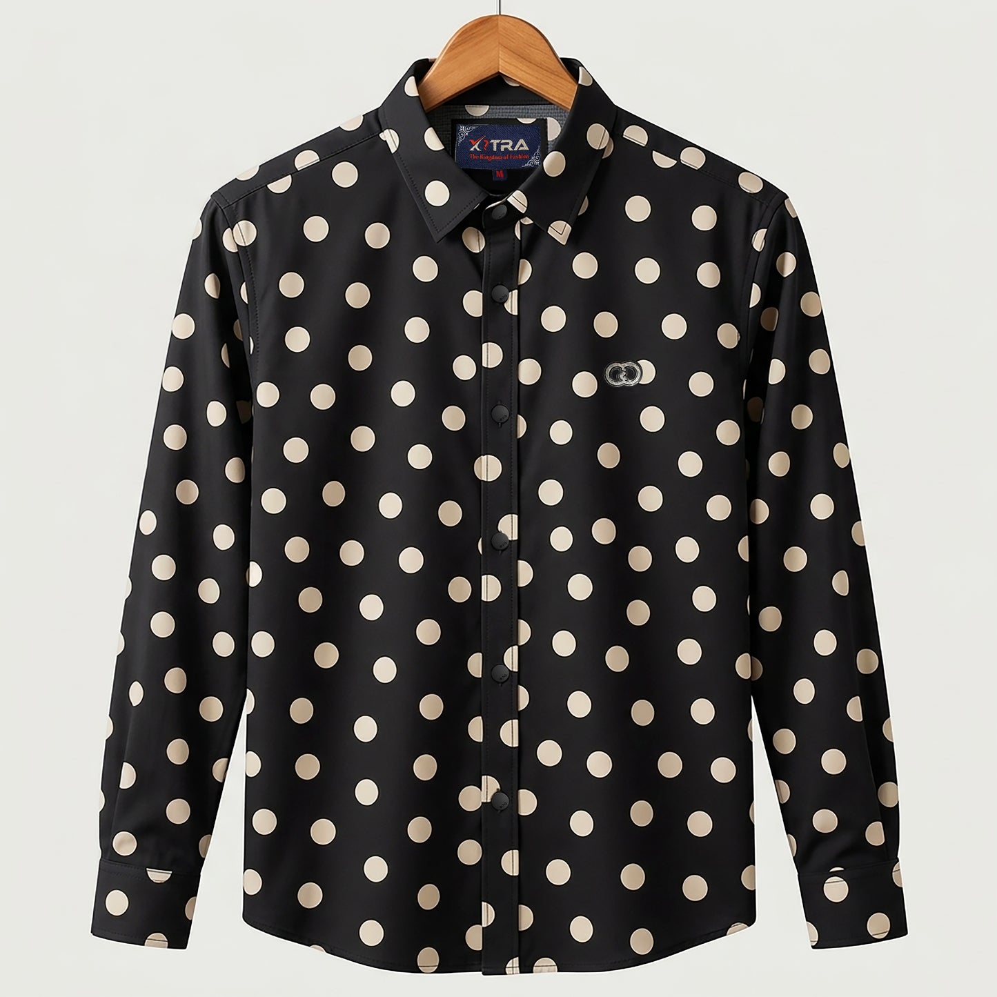 Classic Modern Polka Dot Casual Shirt | CD-FWS80