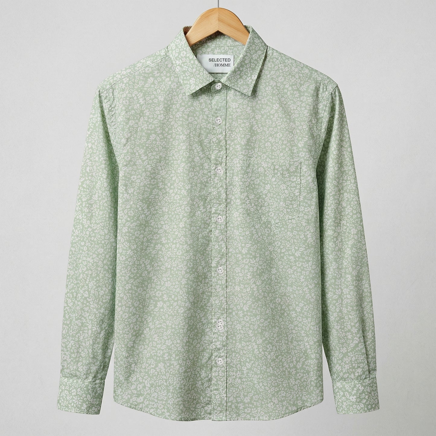 Classic Fresh Minimal Print Everyday Casual Shirt | CD-FWS54