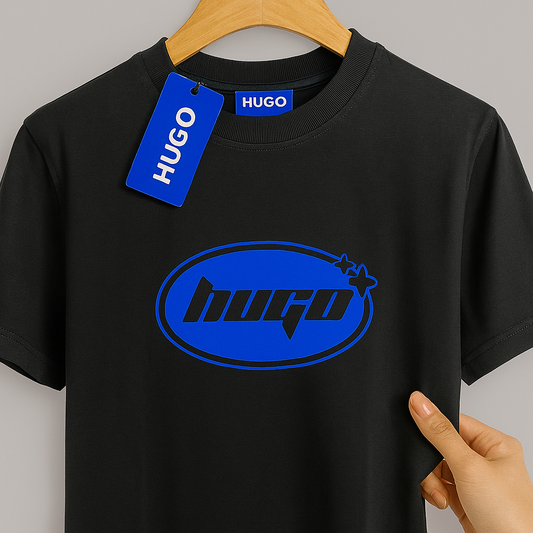 Retro Star Graphic Cotton Tee – 5 Bold Colors| CD-MPT2