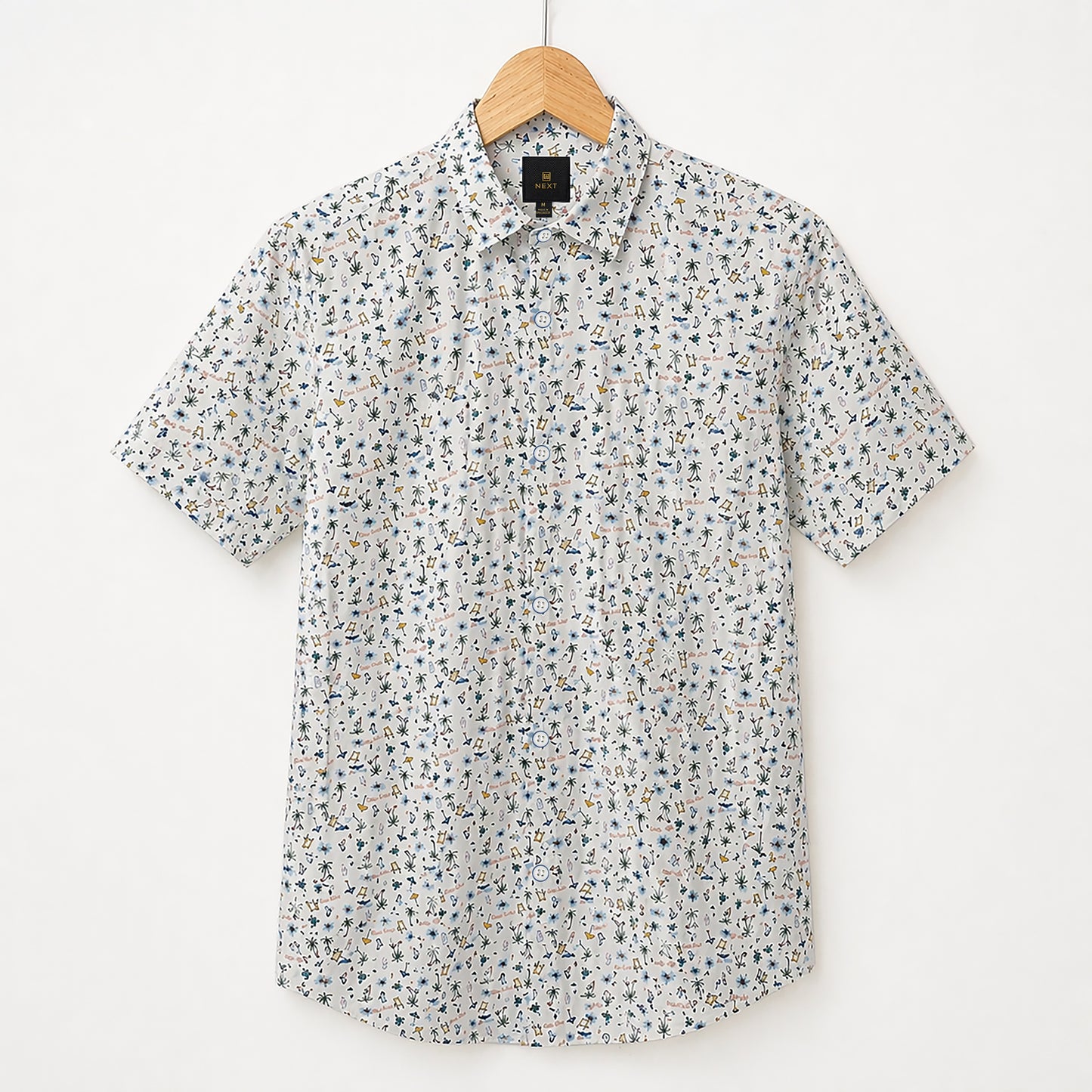 Island Vibe Printed Half Sleeve Casual Shirt | CD-PSH4