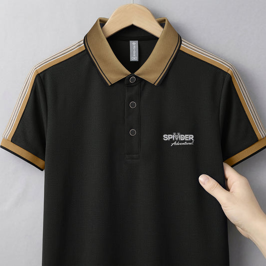 Classic Stripe Accent Polo â Smart Fit Casual Collection | CD- PS6