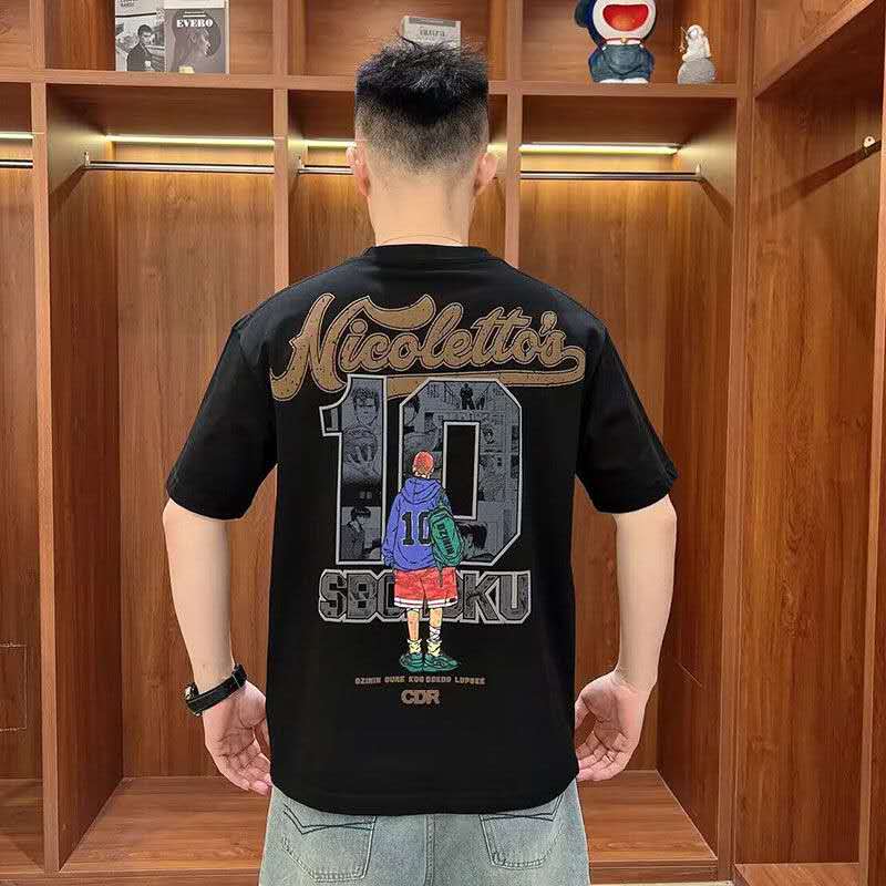 Pure Cotton Half-Sleeve Drop Shoulder For Men CD-MT2 (China To Bangladesh Home Delivery)
