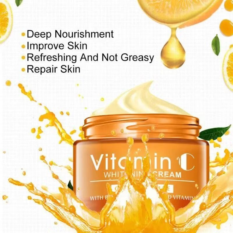 Vitamin C VC Wrinkle Remover Hyaluronic Acid Face Cream Dry CD-B1 (China To Bangladesh Home Delivery)