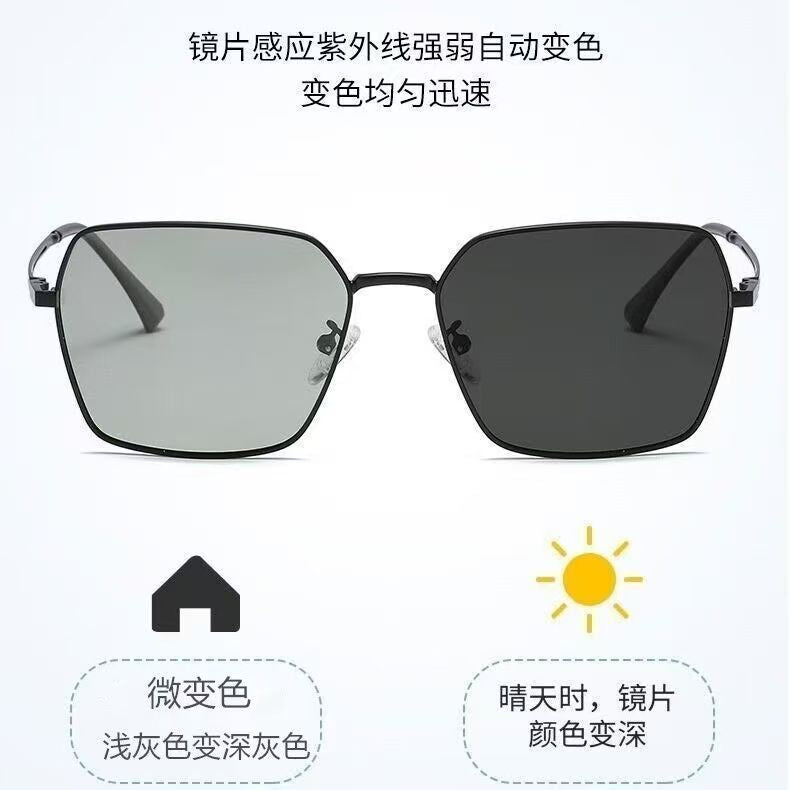 Day and night use,anti-ultraviolet,driving,polarized, fishing, square sunglasses for men's  CD-MF29 (China To Bangladesh Home Delivery)