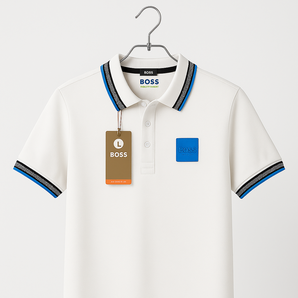 Elite Contrast-Tipped Polo Collection – Modern Fit | Premium Cotton| CD-MPP7