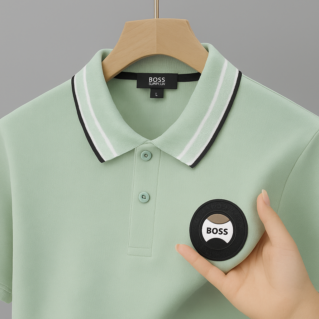 21:32 You sent Signature Patch Polo – Contrast Collar Premium Edition| CD-MPP10
