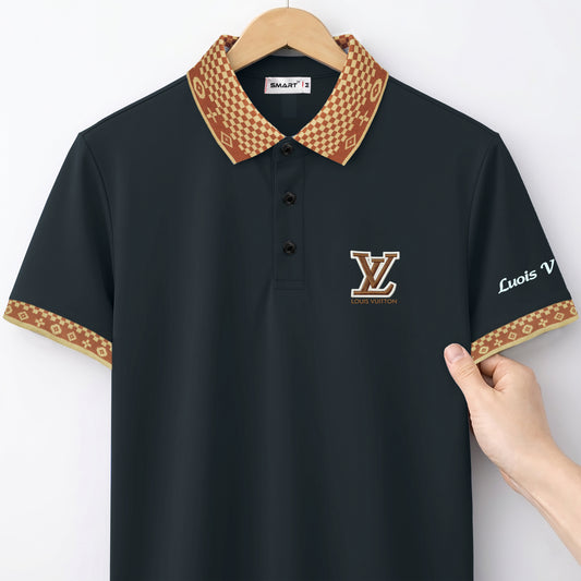 Classic Contrast Collar Polo â Premium Casual Comfort | CD- PS4
