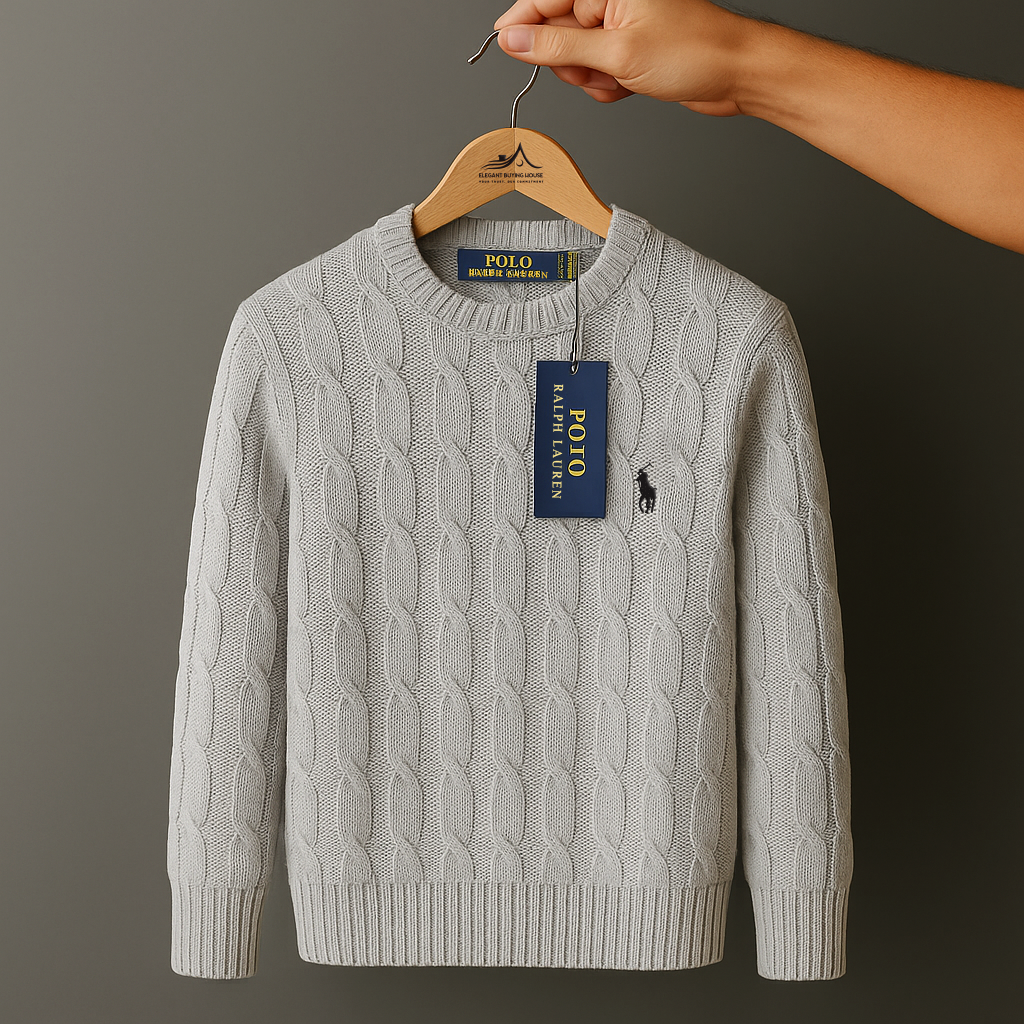 Luxury Cable Knit Sweater Collection – 5 Timeless Shades of Classic Comfort| Code-SWP14