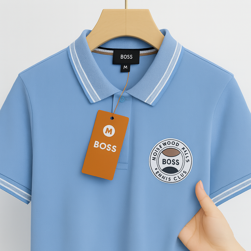 21:32 You sent Signature Patch Polo – Contrast Collar Premium Edition| CD-MPP10
