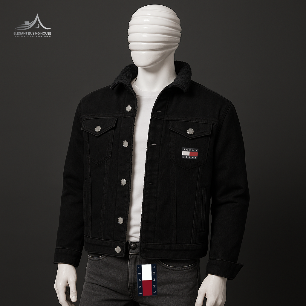 Premium Winter Sherpa-Lined Denim Jacket – Ultra Warm, Stylish & Durable | Code-SWP47