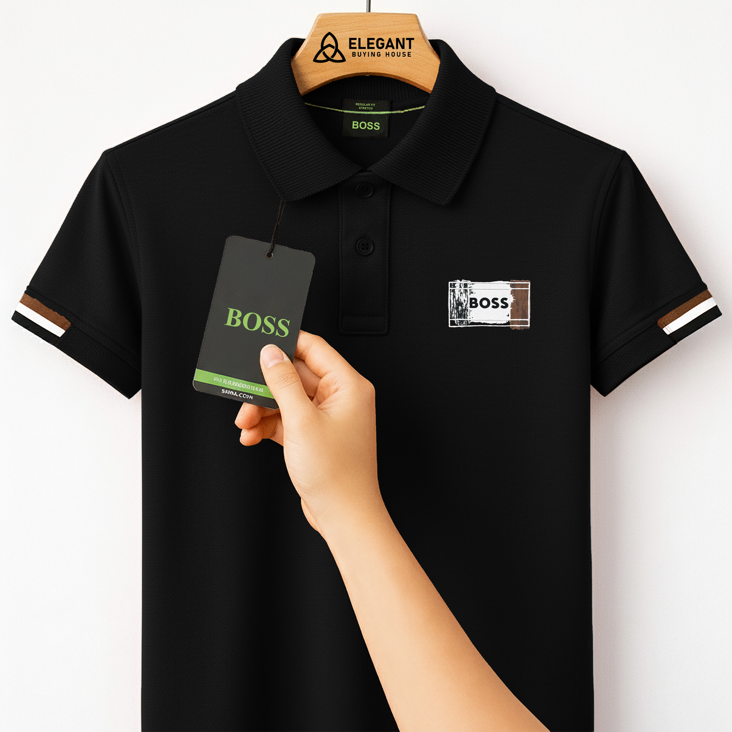 পুরুষদের প্রিমিয়াম সলিড পোলো টি-শার্ট – নরম স্ট্রেচ ফ্যাব্রিক, স্মার্ট রেগুলার ফিট | ৫টি মার্জিত রঙের বিকল্প | CD-MCP23