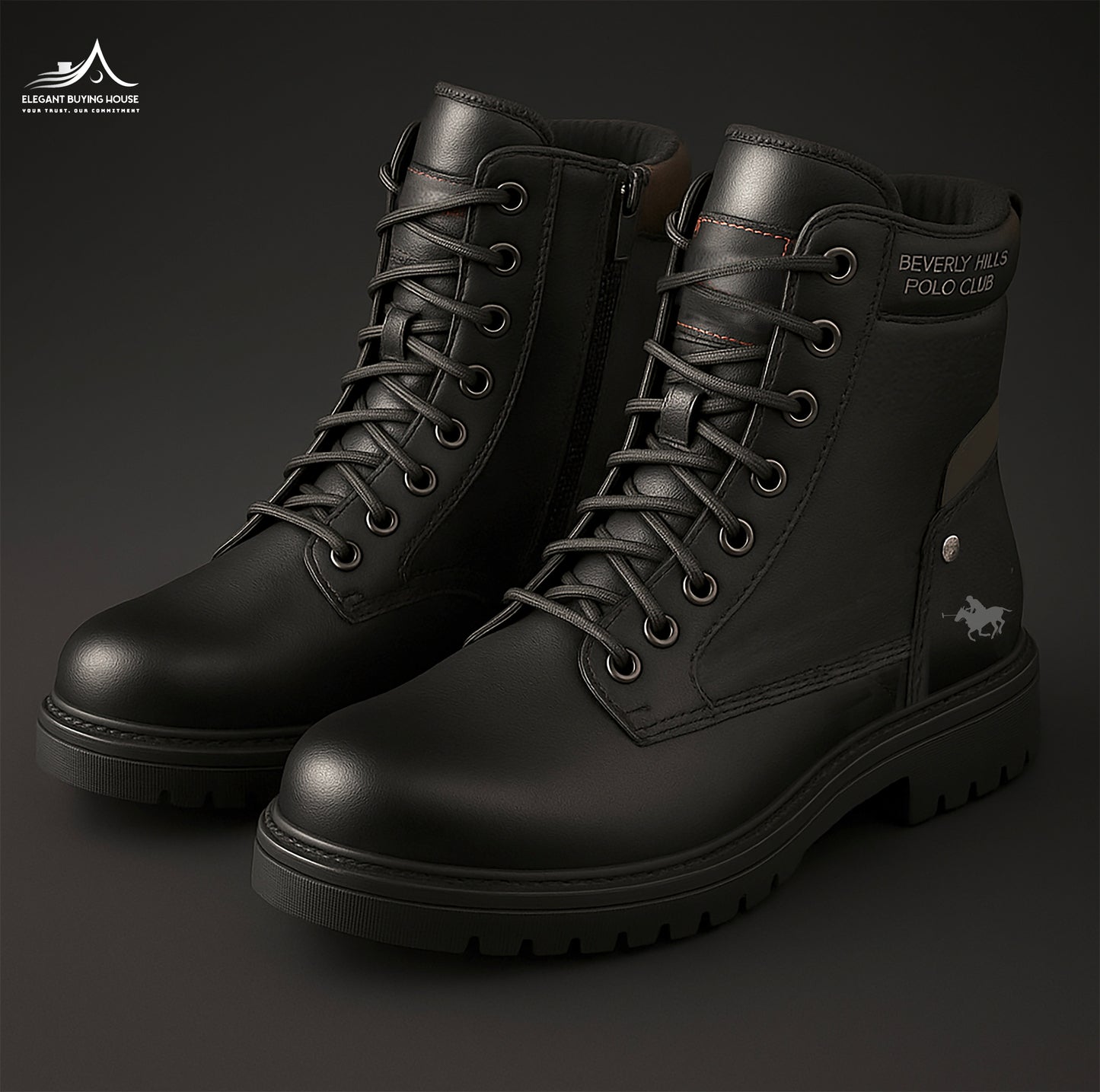 Professional Winter Combat Boots – Premium Warmth & Rugged Style| Code-SWP9