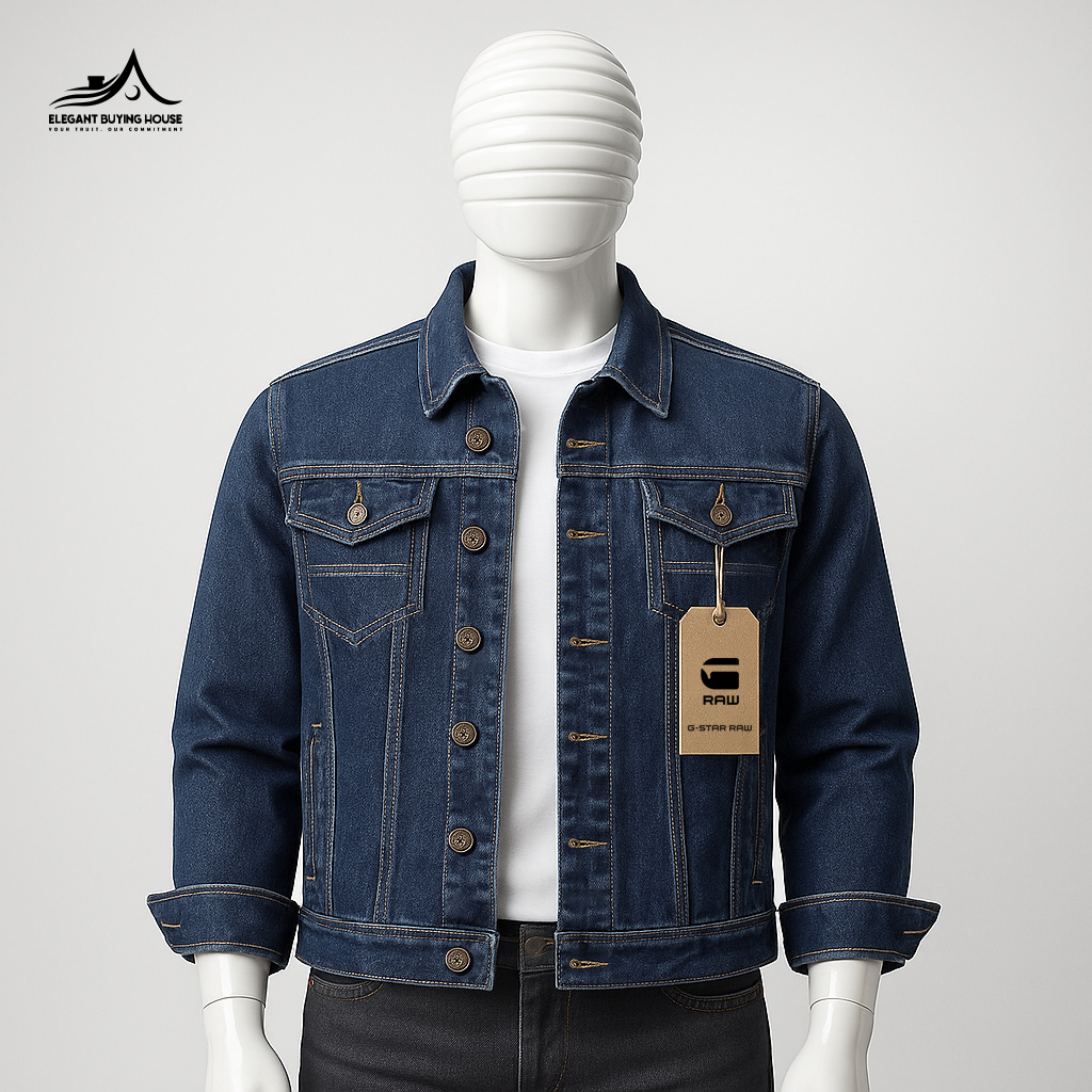 Men’s Essential Denim Jacket – Everyday Comfort, Timeless Style | Code-SWP46