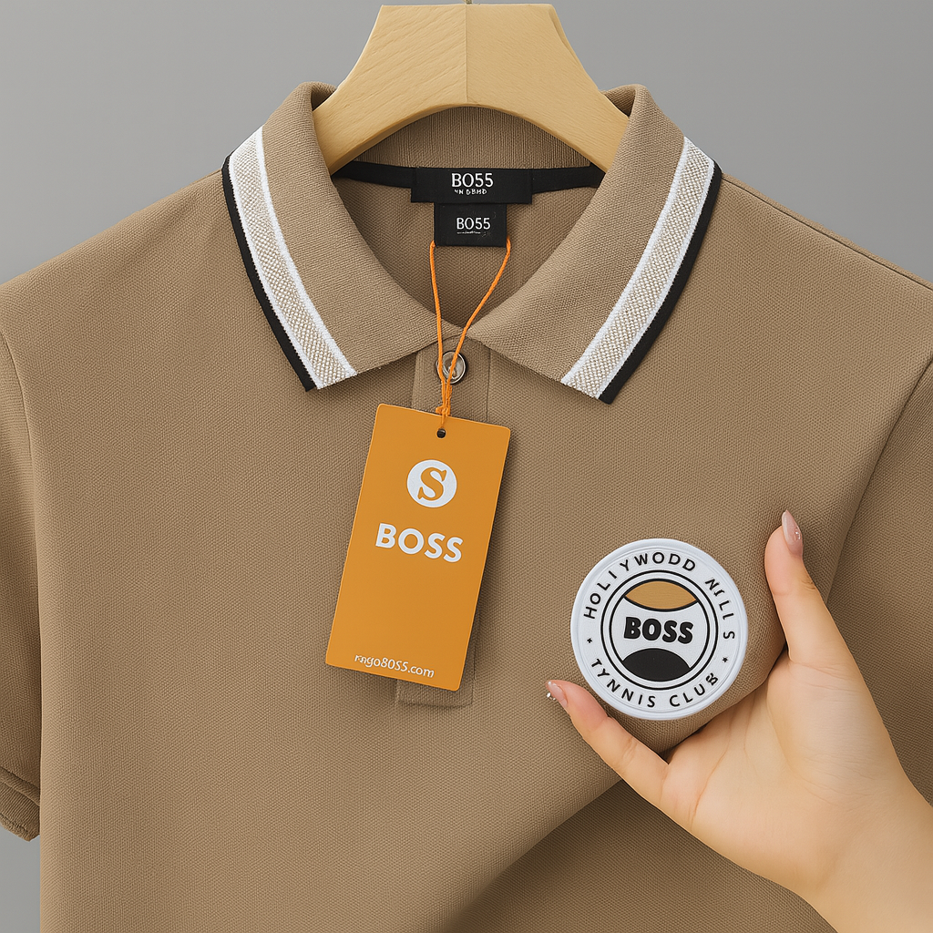21:32 You sent Signature Patch Polo – Contrast Collar Premium Edition| CD-MPP10