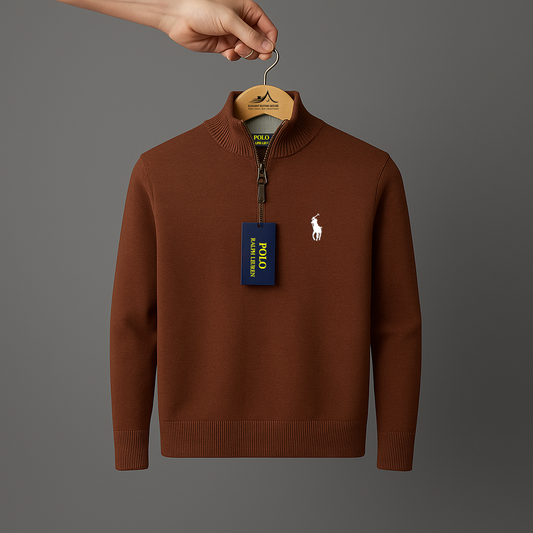 Premium Half-Zip Sweater Collection – 5 Elegant Colors of Effortless Warmth & Style| Code-SWP15