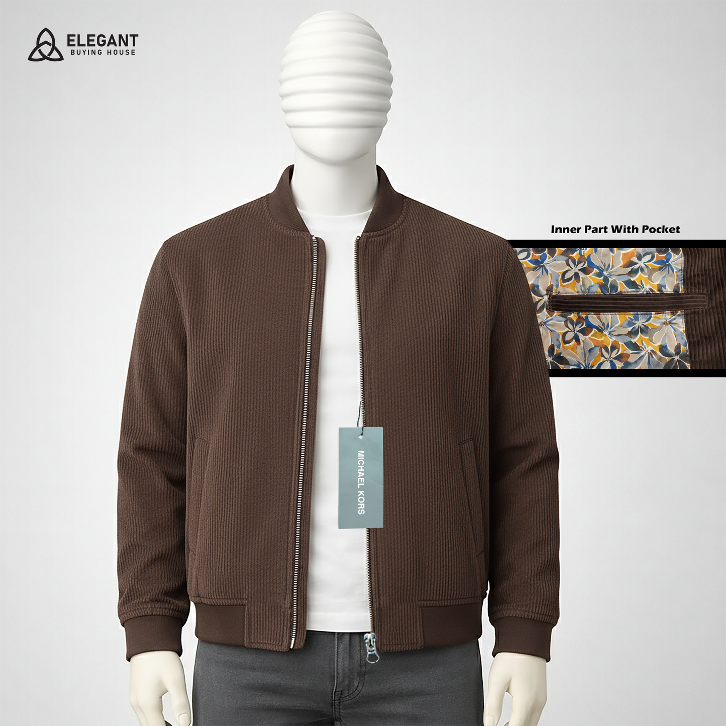 Men’s Zip-Front Shacket | Code-SWPP92