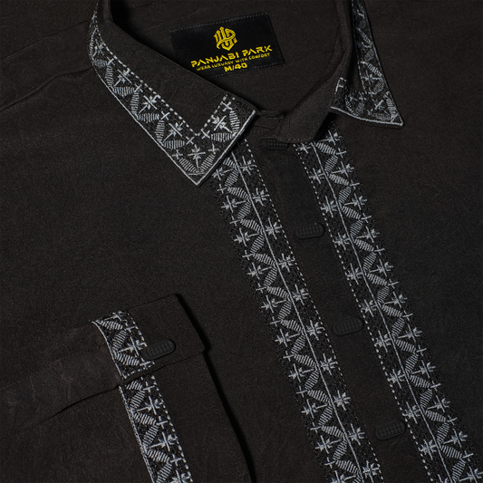 Modern Embroidered Kabli for Smart Traditional Look | CD-PGK4