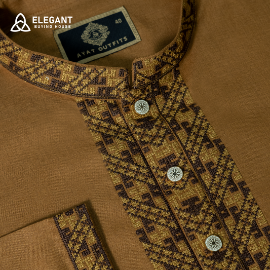 Heritage Pattern Panjabi for Sophisticated Traditional Style | CD-PG69