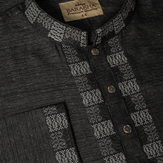 Textured Embroidered Classic Panjabi for Men | CD-PG131