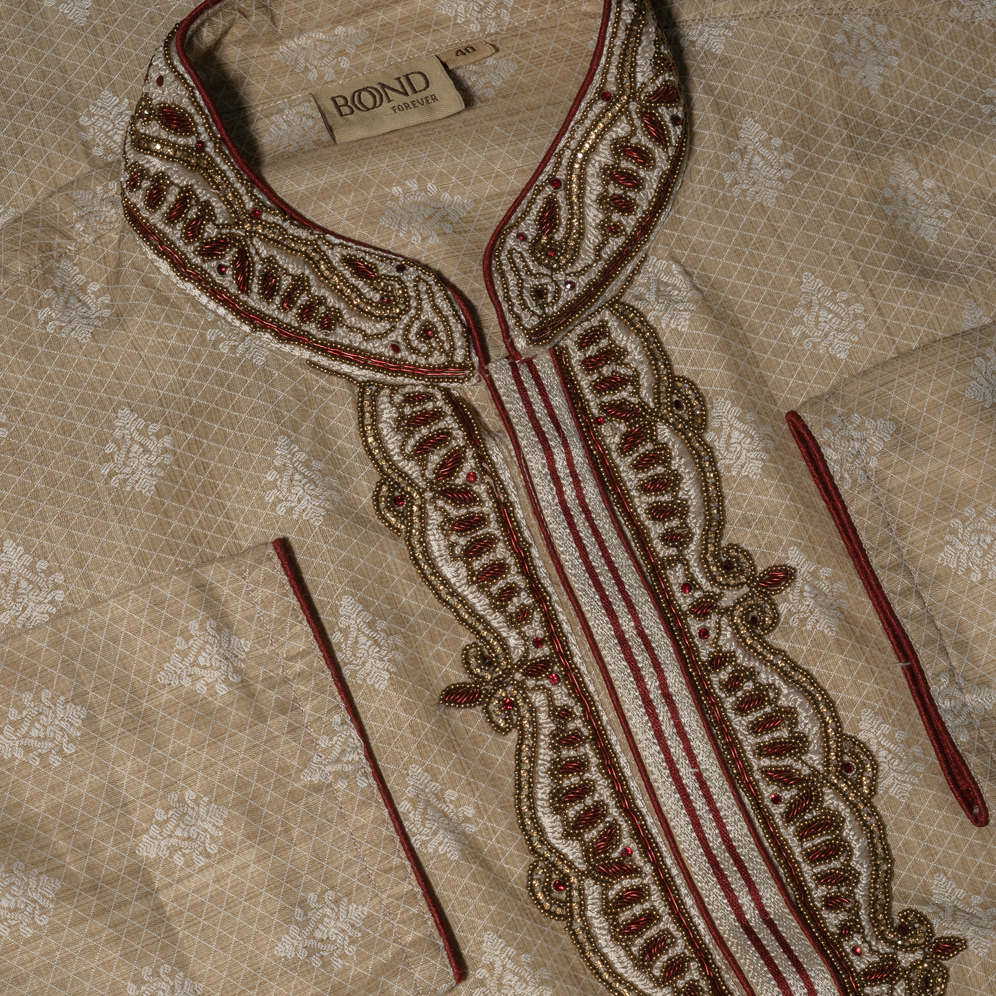 Elegant Embroidered Festive Panjabi for Men| CD-PG175