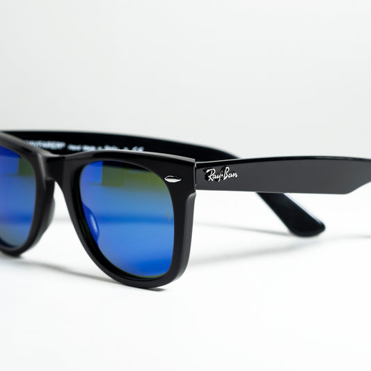 Classic Square Frame Reflective Lens Sunglasses | CD-MSG8