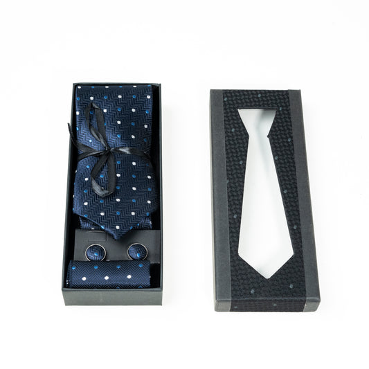 Classic Dotted Pattern Formal Tie Set | CD-MT5