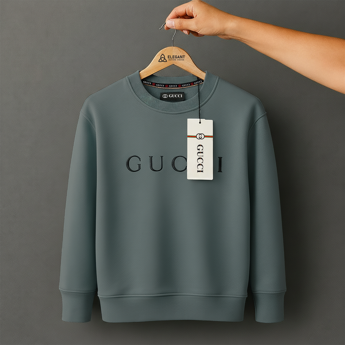 Classic Solid Color Sweatshirt for Men – Warm, Stylish & Comfortable | Code-SWP80