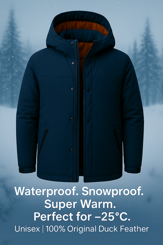 Waterproof Unisex Snap Button Original Minus Jacket 55% OFF, Code-WF6