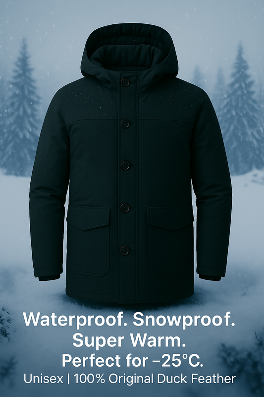 Waterproof Unisex Top Button Original Minus Jacket 55% OFF, Code-WF3