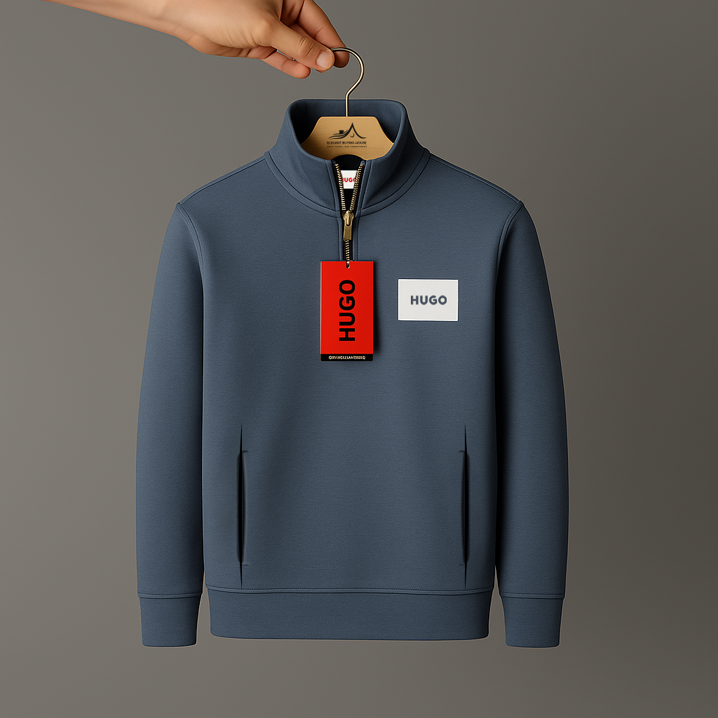 Premium Half-Zip Sweatshirt – Modern Comfort, Effortless Style & Everyday Sophistication| Code-SWP16