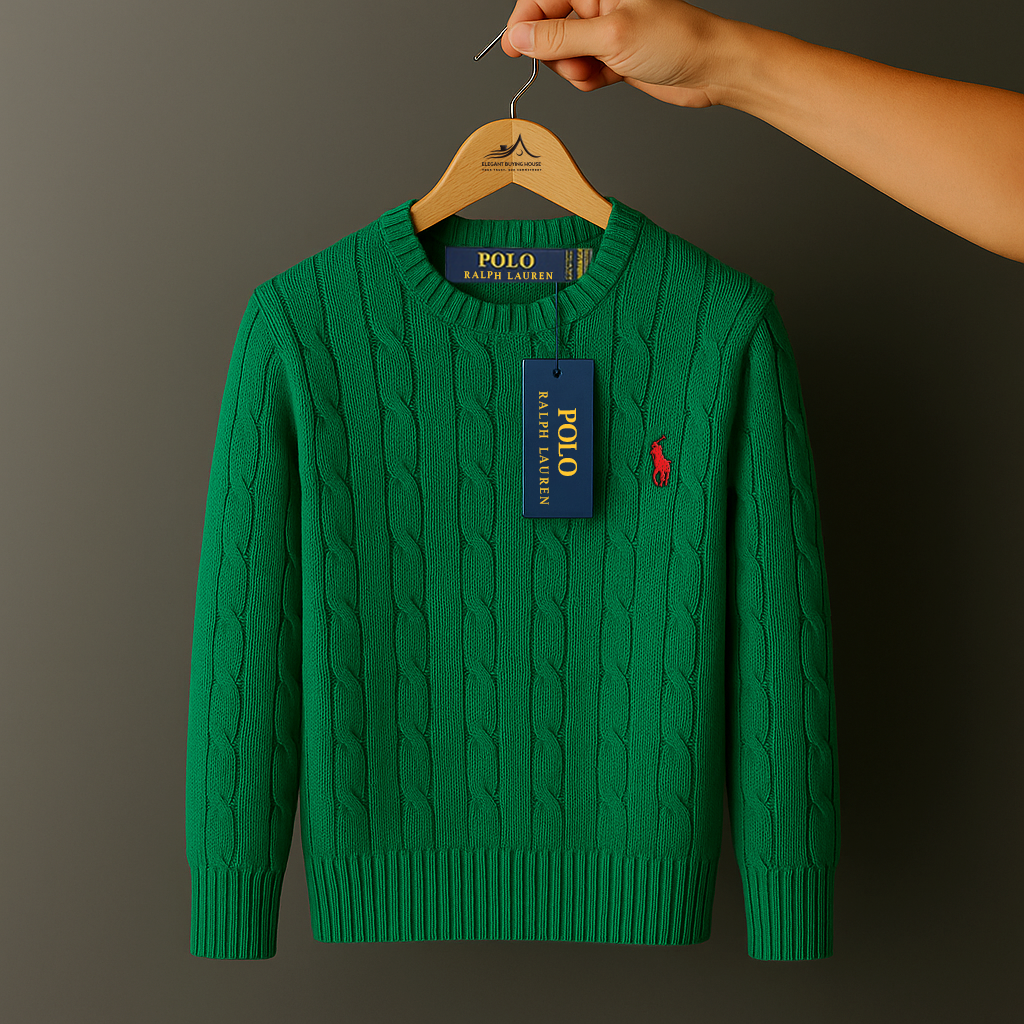 Luxury Cable Knit Sweater Collection – 5 Timeless Shades of Classic Comfort| Code-SWP14