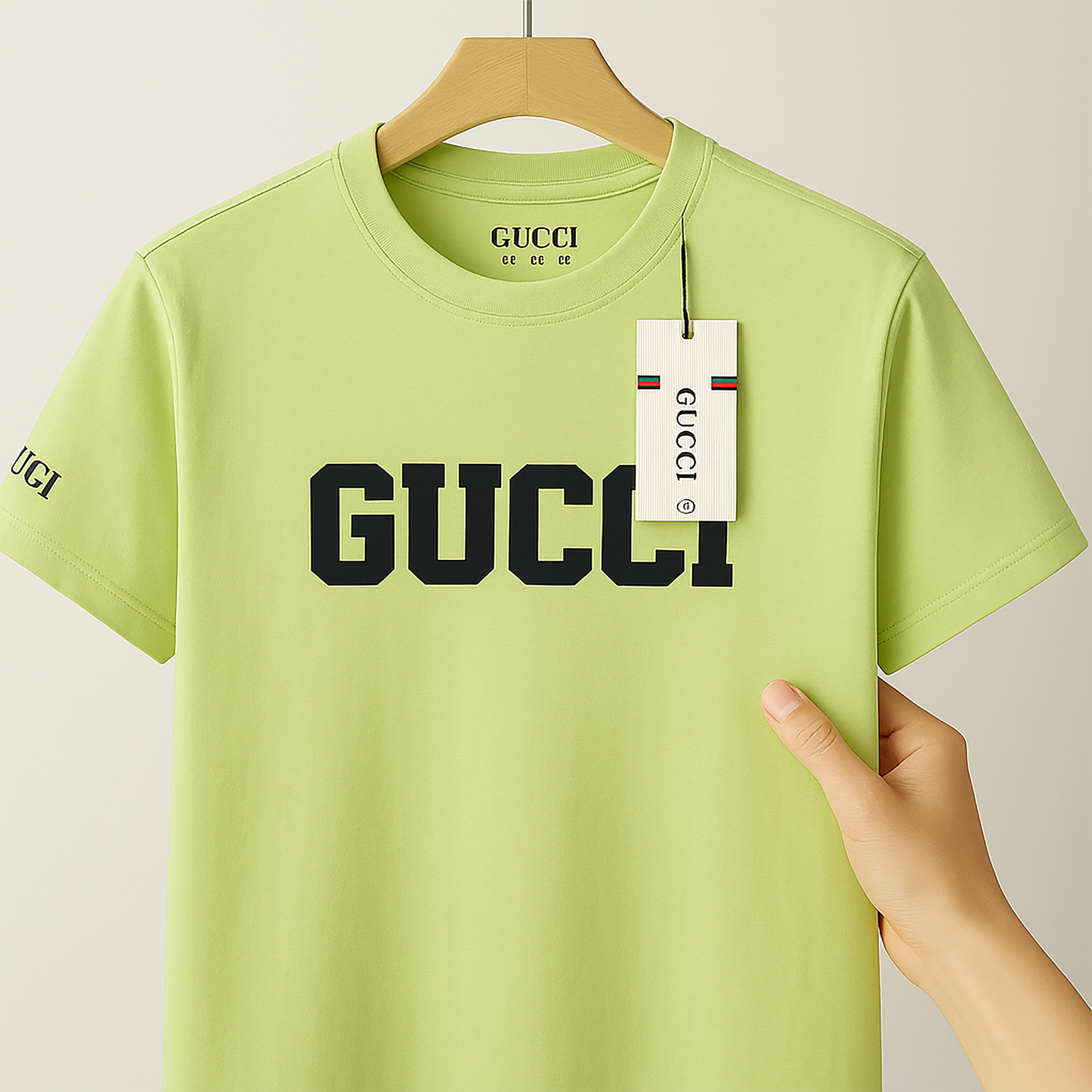 Premium Fresh Lime Casual Tee – Bold Street Style| CD-MPT13