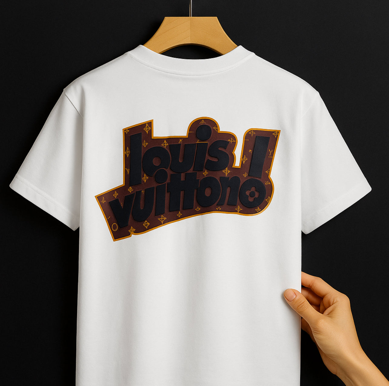 Luxury Graphic Logo T-Shirt – Premium Edition| CD-MPT10