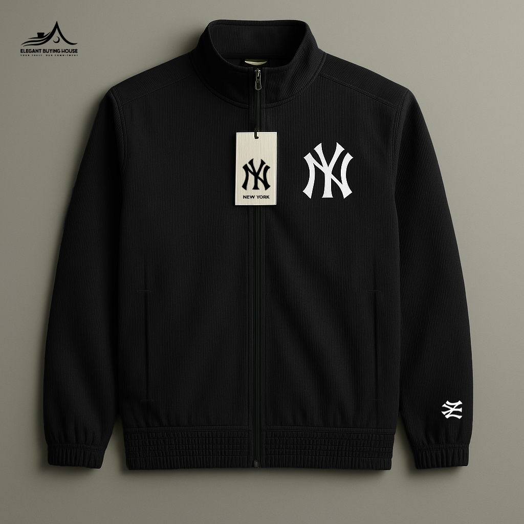Premium Ribbed Zip-Up Streetwear Jacket – Ultra Comfort & Modern Fit | Code-SWP42