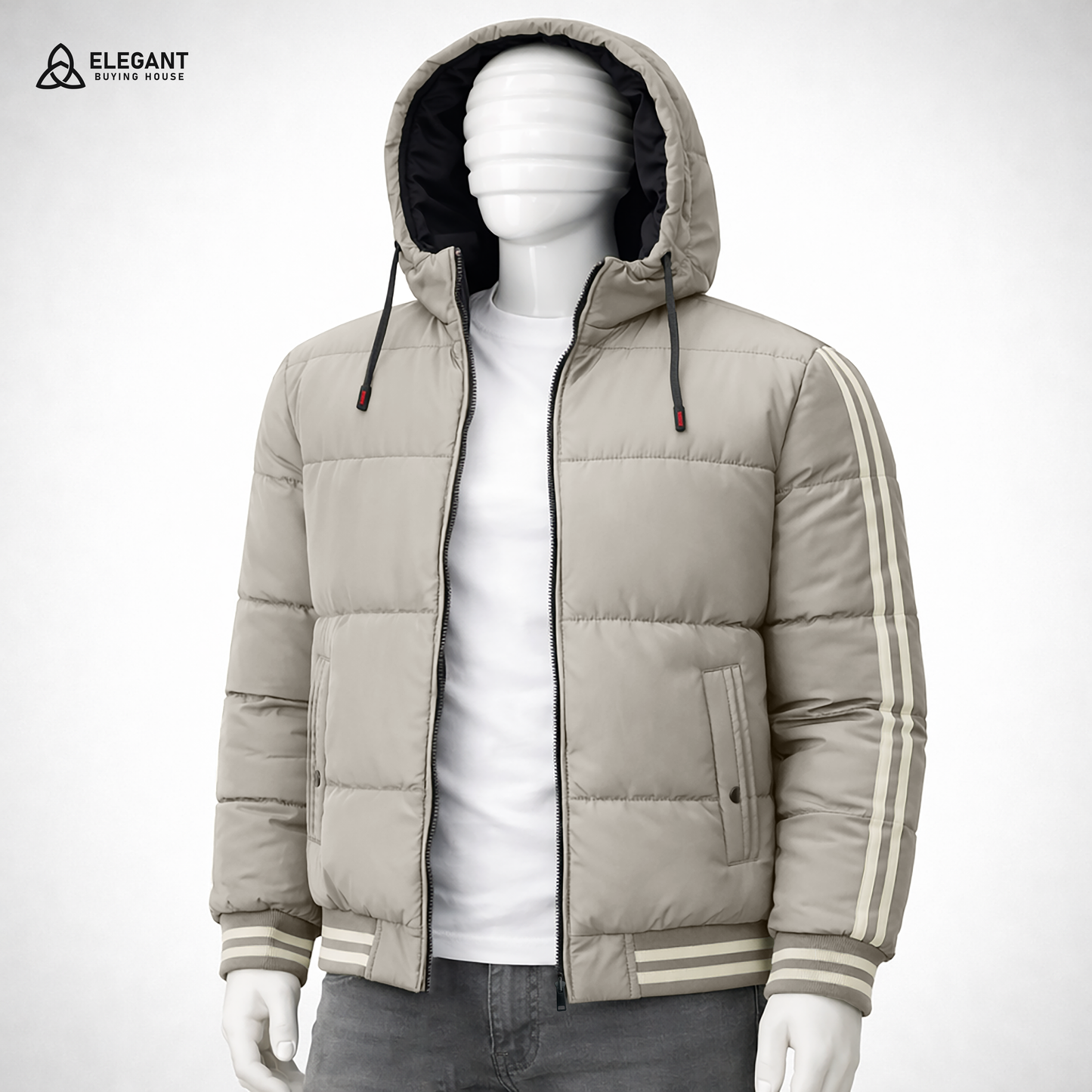 Imported Men’s Winter Double-layer Puffer Jacket – Warm, Lightweight & Modern Fit | Code-SWP99