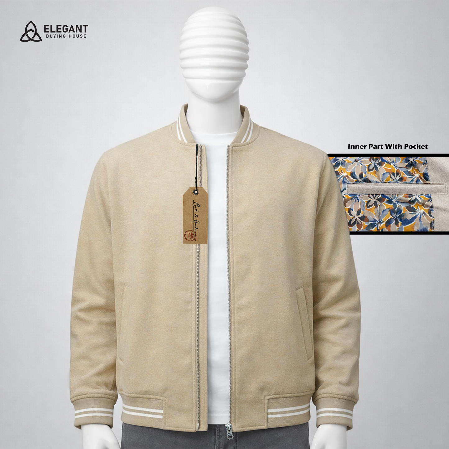 পুরুষদের ক্যাজুয়াল শীতকালীন জ্যাকেট - হালকা, উষ্ণ এবং আধুনিক ফিট | কোড-SWP88