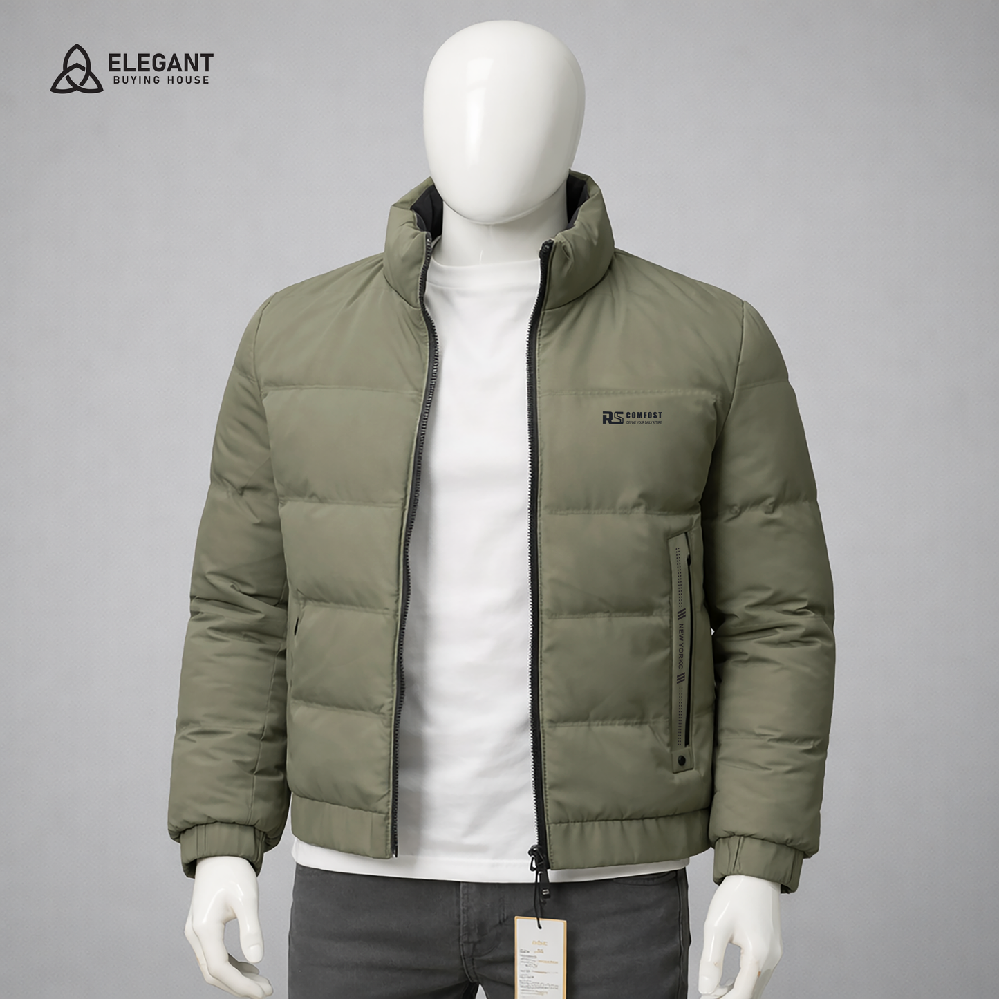 Men’s Lightweight Padded Winter Jacket – Modern Fit, Warm & Comfortable| Code-SWP86