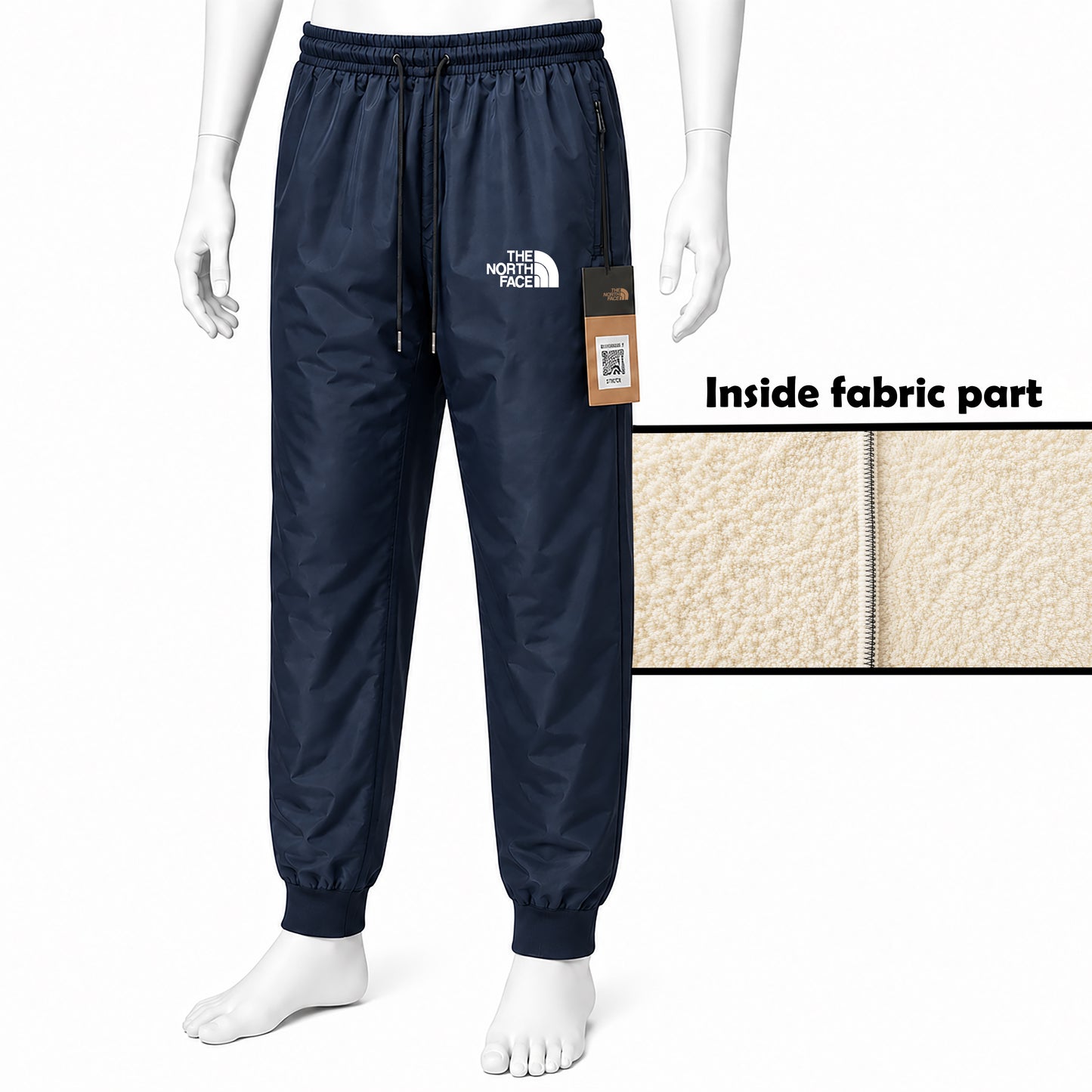 Premium Thermal Winter Jogger Trouser for Men | Warm Fleece Lined Comfort | Code-WNT23