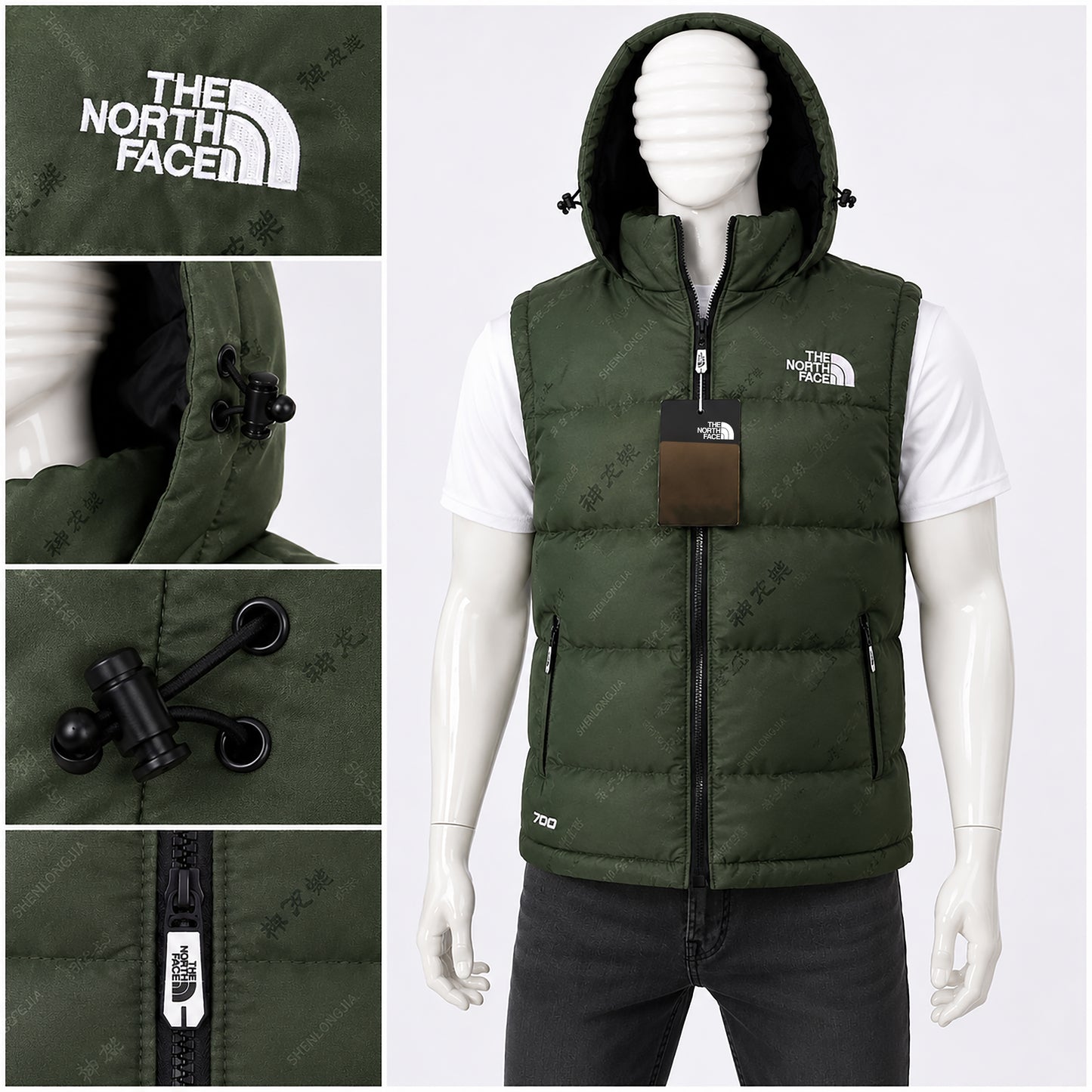 Premium Hooded Puffer Vest Jacket for Men | Warm Lightweight Winter Wear | Code-WNT21