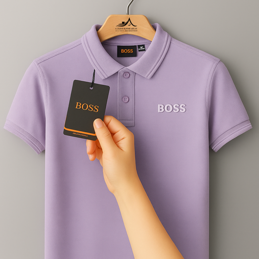 Signature Color Polo Collection – 5 Elegant Shades for Every Mood| CD-MPP42
