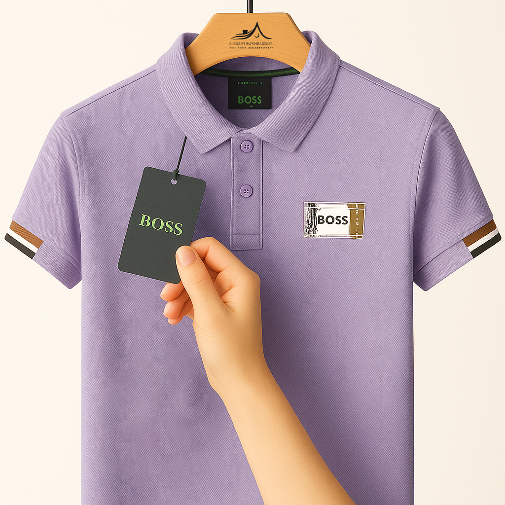 Men’s Premium Short Sleeve Polo Collection – Modern Fit, Stylish Collar & Everyday Comfort| CD-MPP34