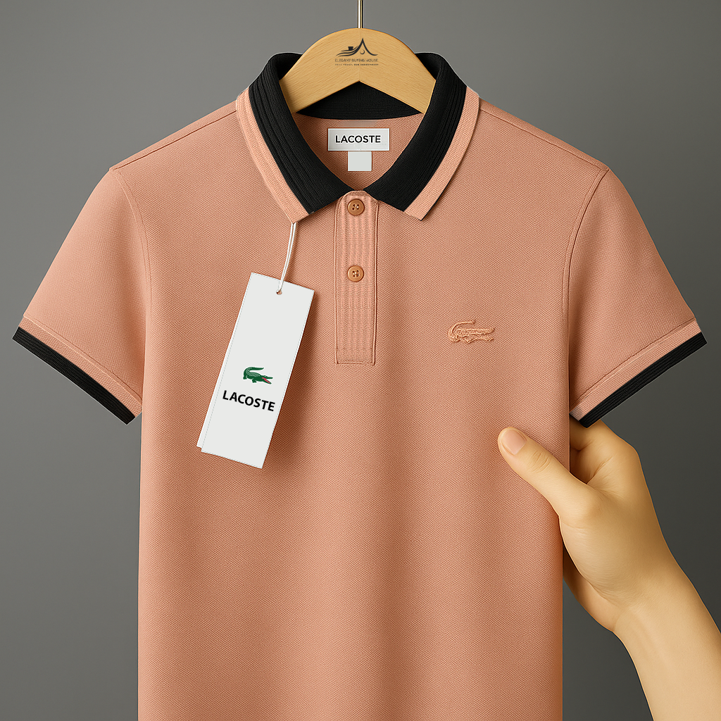 Men’s Premium Contrast Collar Polo Shirt – 4 Color Collection| CD-MPP31