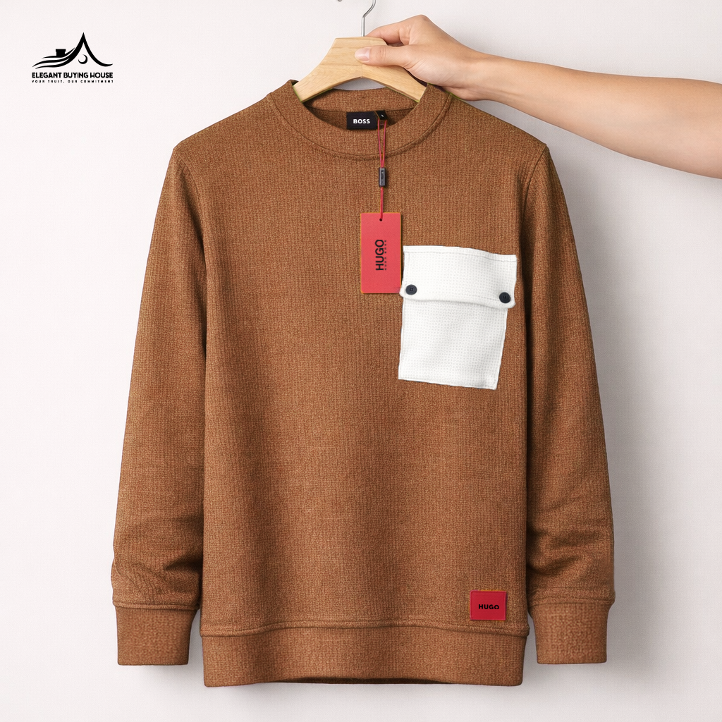 Signature Pocket Sweatshirts – Premium Style & Everyday Comfort Code-SWP1